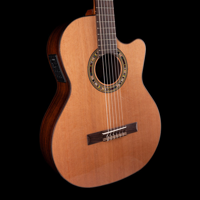 Kremona Performer Series Verea Nylon String Classical Acoustic Electric Guitar With Gig Bag
