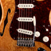 Pre Owned 2020 Fender Custom shop Artisan Spalted Maple Thinline Stratocaster NOS Natural With OHSC