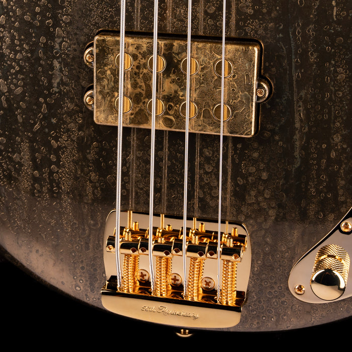 Ernie Ball Music Man Limited Edition 50th Anniversary StingRay Bass Molten Gold with Case
