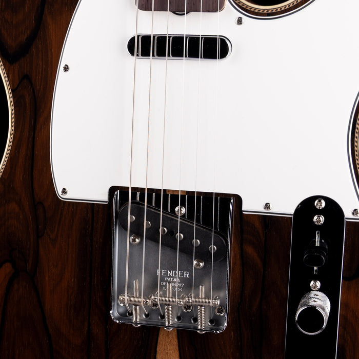 Fender Custom Shop Masterbuilt Austin MacNutt Exotic 1962 Telecaster Custom Ziricote NOS Natural With Case
