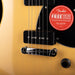 Used Squier Paranormal Strat-O-Sonic Vintage Blonde With Gig Bag