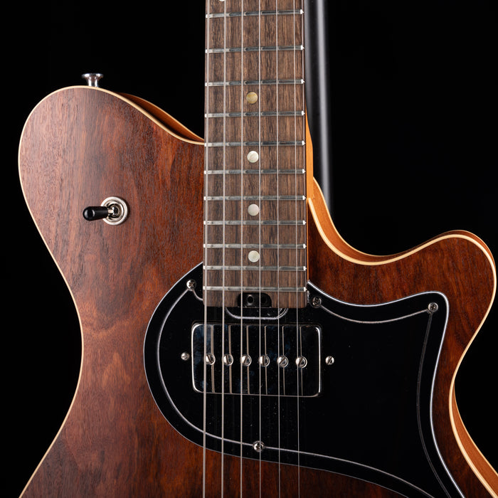 Perinetti Guitars Lancia Deluxe Semi-Hollow Natural with Soft Case