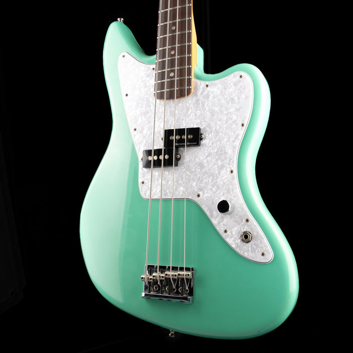 Used 2024 Fender Limited Edition Mark Hoppas Jaguar Bass - Seafoam Green With Gig Bag