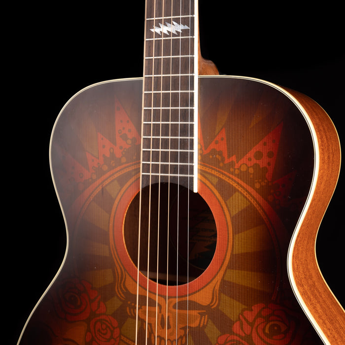 Used Alvarez AF65GD/MSHB Limited Edition Grateful Dead Acoustic With OHSC