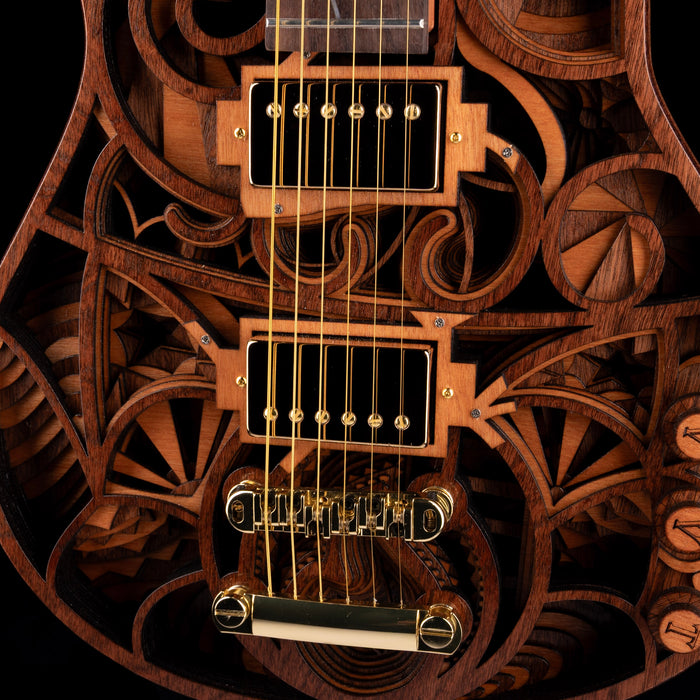 Terra Guitar Earth, Wind & Fire - Tiger Stripe