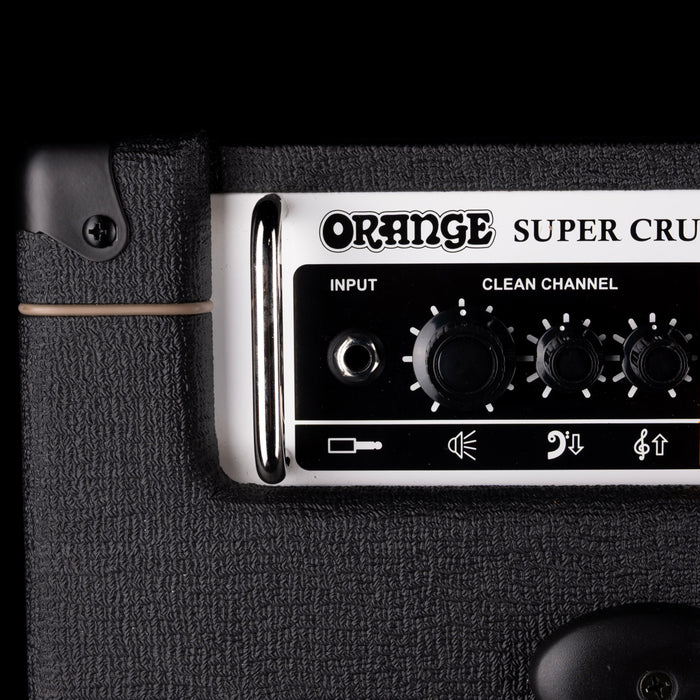 Used Orange Super Crush 100 1x12" Black Guitar Amp Combo