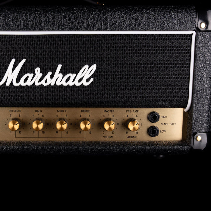 Used Marshall JCM800 Lead Series Studio SC20H Guitar Amp Head and Cabinet Black