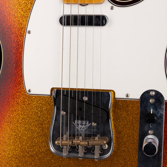 Pre Owned Fender Custom Shop Limited Edition Postmodern Telecaster Journeyman Relic 3-Tone Sunburst Sparkle With OHSC