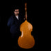 Vintage 1953 Kay M1B Upright Double Bass Viol with Softshell Case