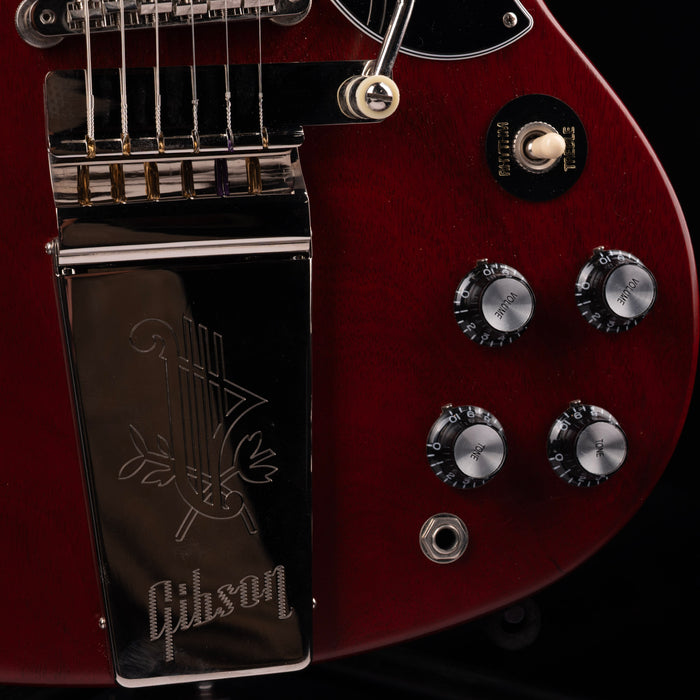 Pre-Owned 2022 Gibson SG '61 Standard Maestro Vibrola Cherry With OHSC