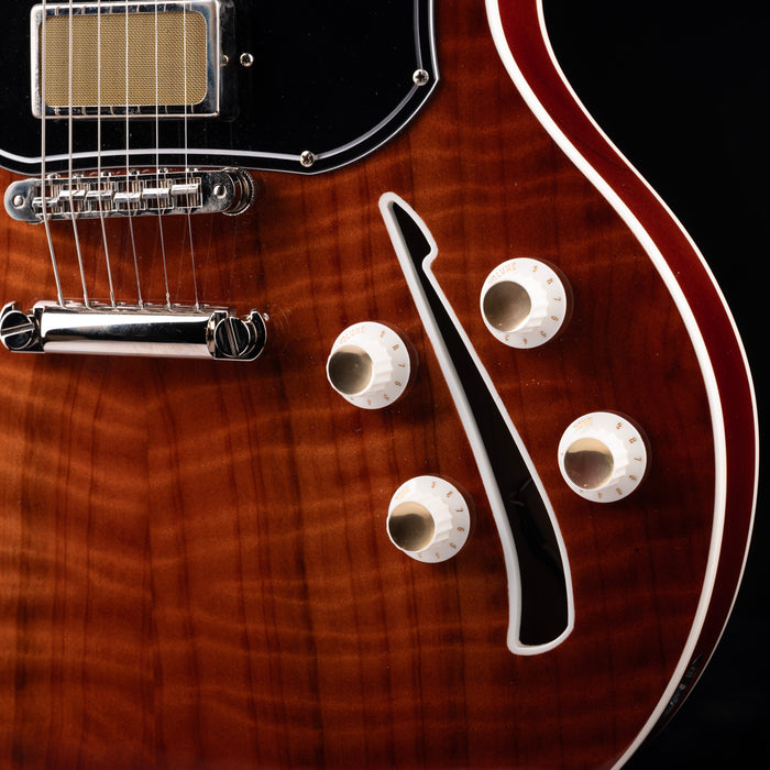 Used Kauer Super Chief Redwood Burst with Gig Bag