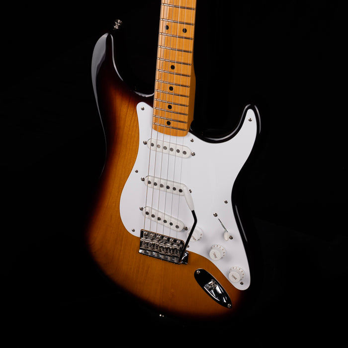 Fender 70th Anniversary American Vintage II 1954 Stratocaster 2-Color Sunburst With Case - Demo - Serial # FENV700194