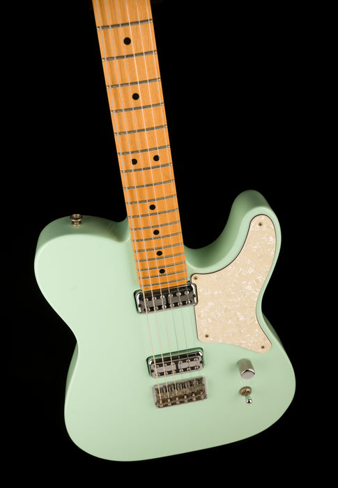 Pre Owned 2013 Fender Cabronita Telecaster Surf Green Electric Guitar