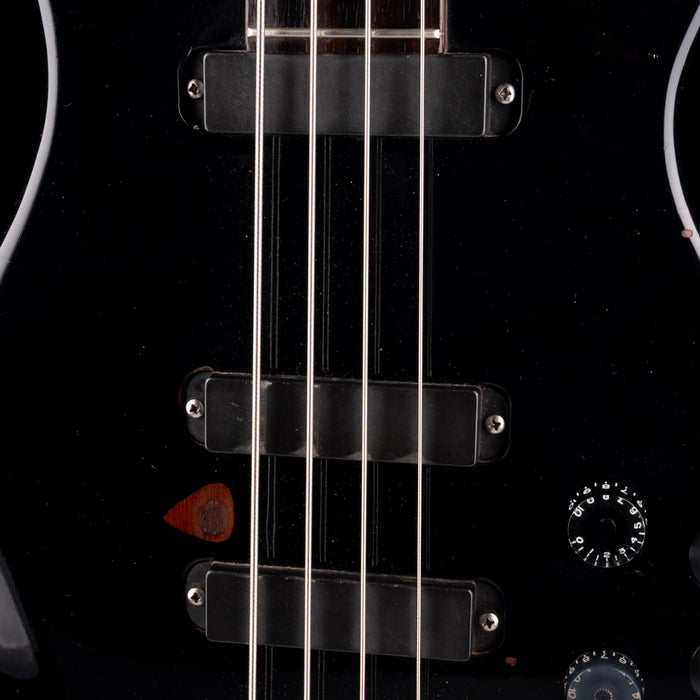 Pre-Owned 1986 PRS Paul Reed Smith Standard Bass-4 Black With Case