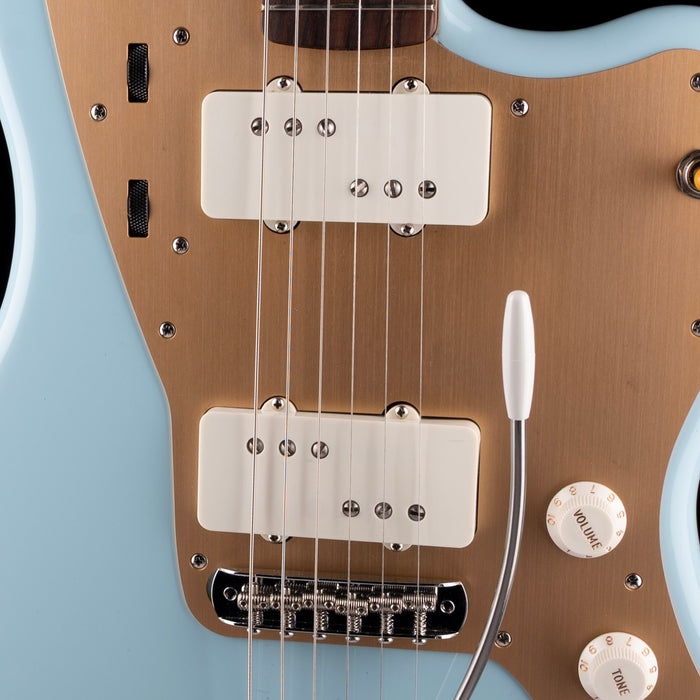 Used 2025 Fender Vintera II 50's Jazzmaster Sonic Blue with Cunife Wide Range Pickups with Gig Bag