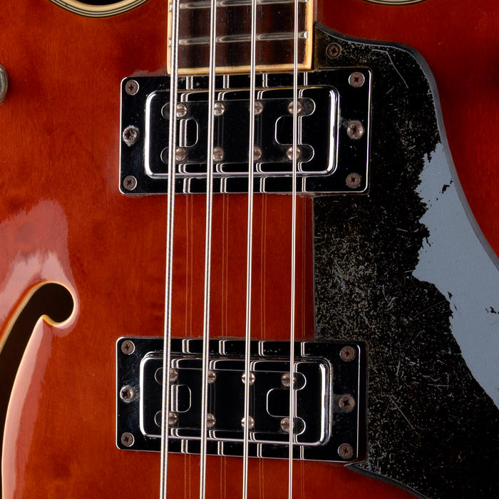 Used Eastwood Classic 4 Bass Walnut With Case