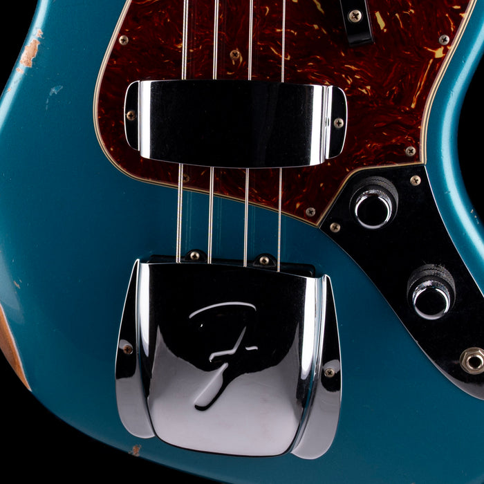 Fender Custom Shop 1960 Jazz Bass Relic Aged Ocean Turquoise