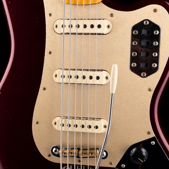 Fender Custom Shop  60's Bass VI Maple Journeyman Relic Oxblood