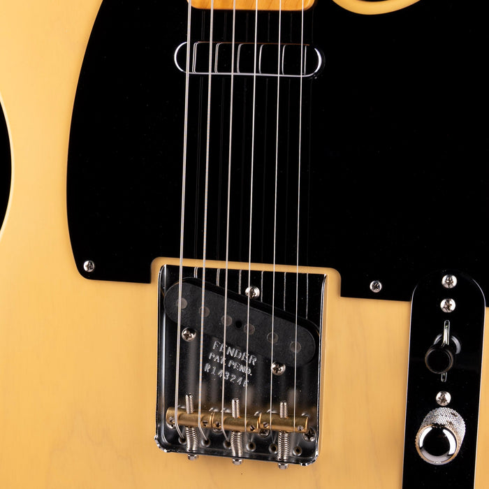 Fender Custom Shop 1952 Telecaster AAA Flame Maple NOS Faded Nocaster Blonde