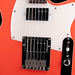 Used Reverend Charger Cleancut Feisty Red with Soft Case