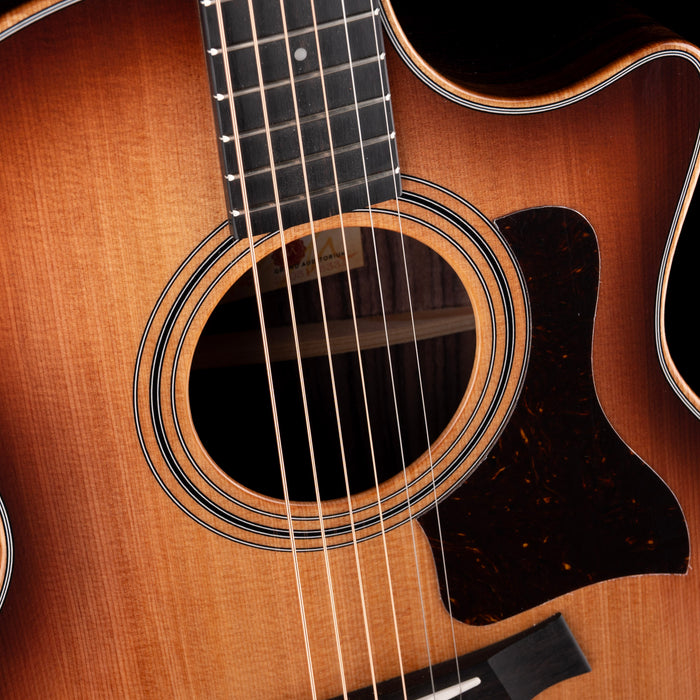 Taylor 414ce Studio Shaded Edgeburst Acoustic Electric Guitar With Soft Case