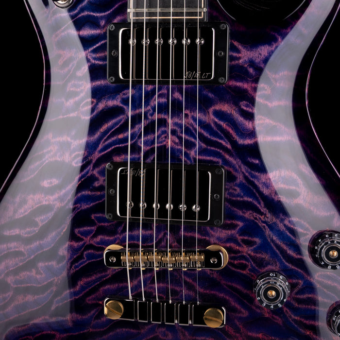 Pre-Owned PRS Private Stock McCarty 594 Quilted Maple Replicant Purple Vampire With OHSC