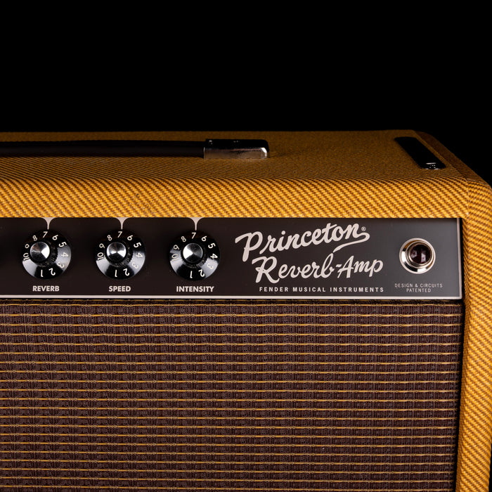 Pre-Owned Fender Special Run '65 Princeton Reverb Guitar Amp Combo Tweed Cannabis Rex with Footswitch