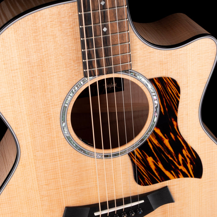 Taylor Truetone Custom Select 614ce Maple with Sitka Spruce Natural With Case