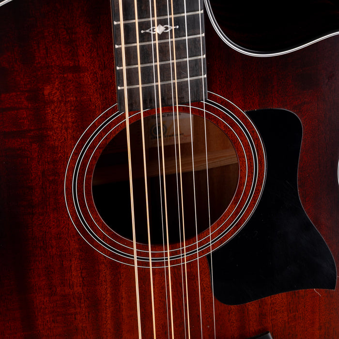 Pre-Owned 2023 USA Taylor 326ce Baritone-8 Special Edition Acoustic Electric Shaded Edgeburst with OHSC