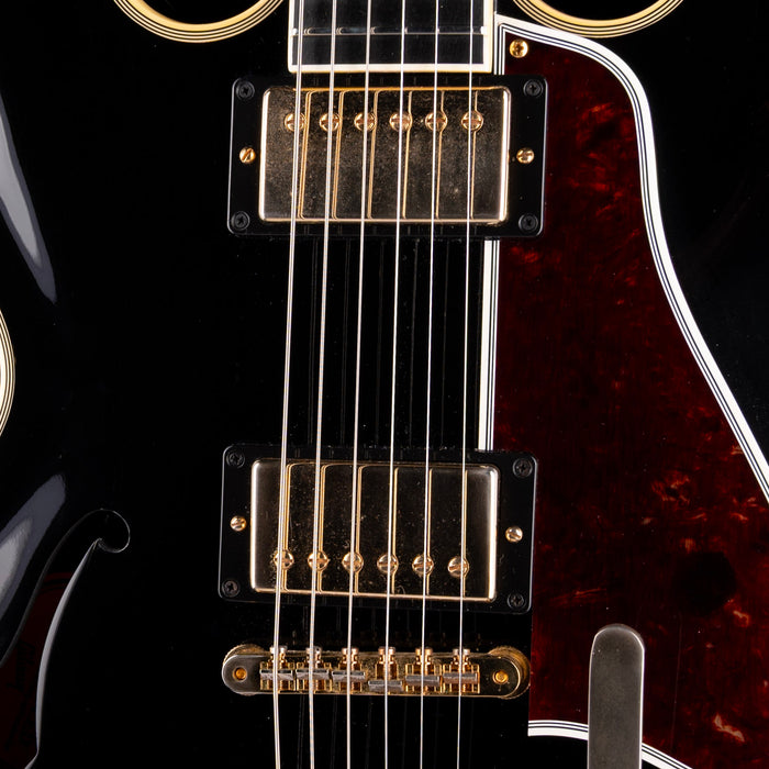 Pre-Owned 2015 Gibson Custom Shop Limited Edition ES-355 With Bigsby Ebony WIth OHSC