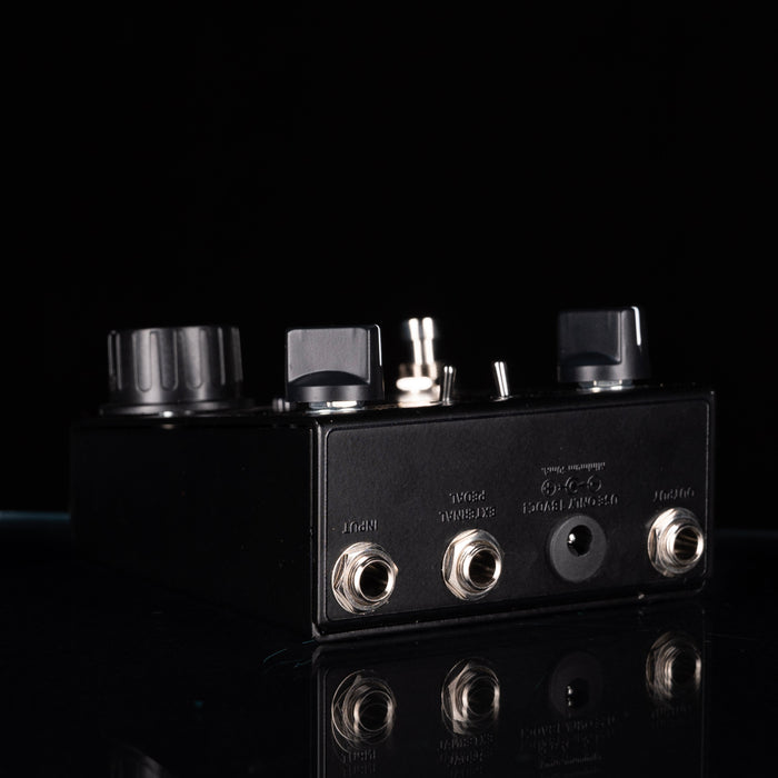 Used Fulltone Custom Shop Deja Vibe Mini CS-MDV-MkII Univibe Style Blackout Pedal With Box