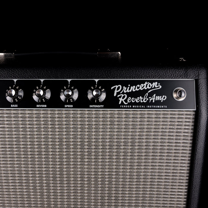 Used Fender Tone Master Princeton Reverb Guitar Amp Combo With Footswitch And Cover