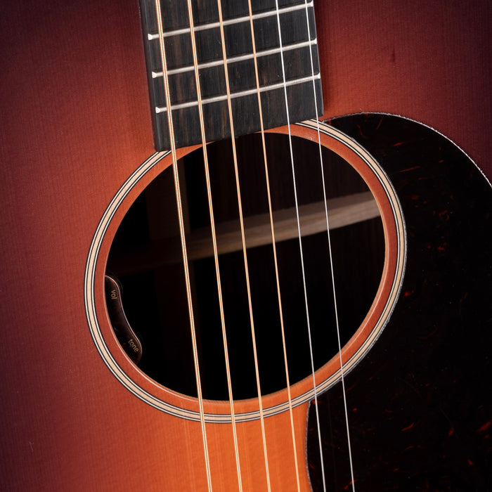 Martin J-16E 1935 Burst Acoustic Electric Guitar with Case