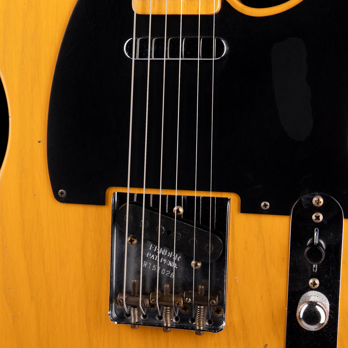 Fender Custom Shop 1952 Telecaster 60's C Journeyman Relic Butterscotch Blonde With Case