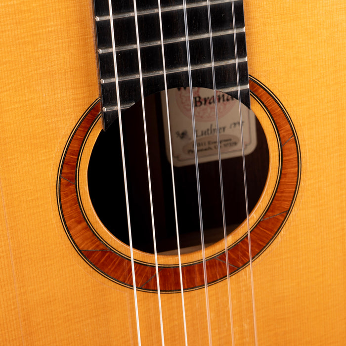 Pre-Owned Wesley Brandt Hermann Houser Classical Guitar Natural With Pickup With Case