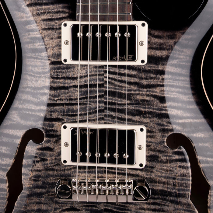 PRS Core Hollowbody II Piezo Charcoal Burst with Case