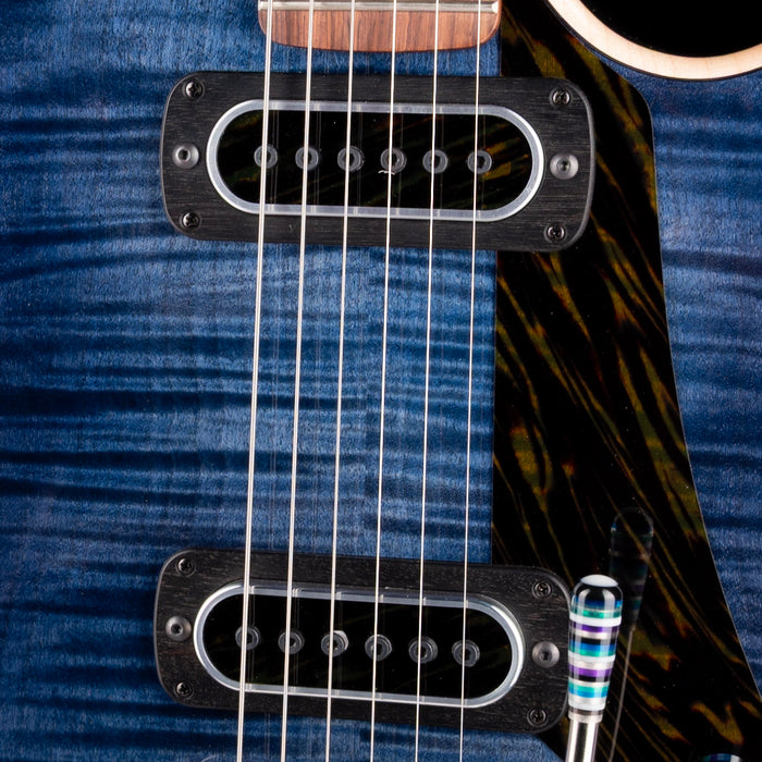 Powers Electric A-Type Select Twilight Blue with Soft Case