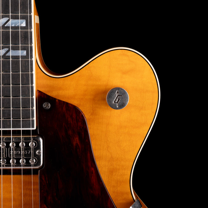 Gretsch Custom Shop Masterbuilt G6120CS 1962 Doublecut Closet Classic Dark Transparent Amber