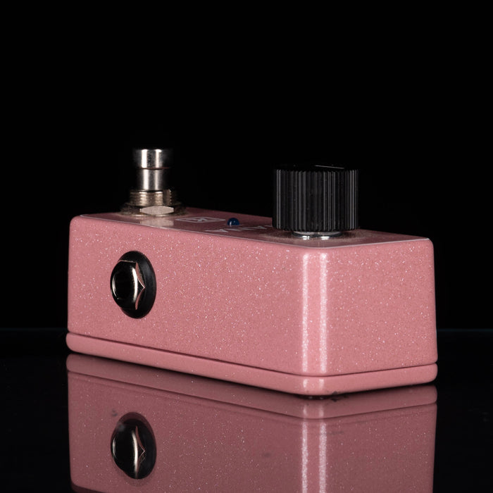 Used Keeley Mini Katana Clean Boost Pink Sparkle Mini Pedal