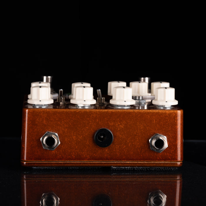 Used JHS Sweet Tea Overdrive/Distortion V3 Guitar Effect Pedal With Box - 3