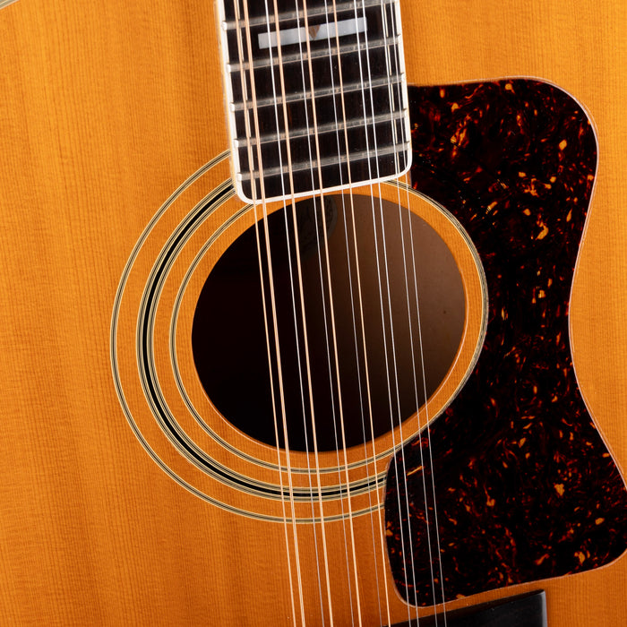 Vintage 1987 Guild JF65-12 Blonde 12-String Acoustic Guitar With OHSC