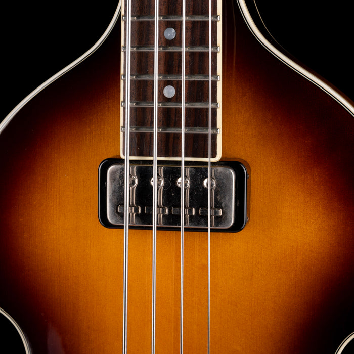 Used Hofner Contemporary HCT-500/1 Violin Bass Sunburst with Case - 2