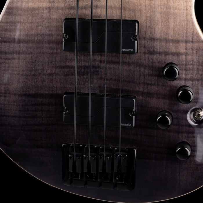 Pre-Owned Schecter SLS Elite 4 Black Fade Burst Bass Guitar