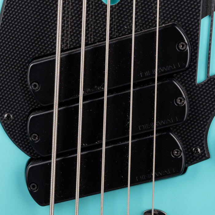 Pre-Owned Dingwall Adam “Nolly” Getgood NG3 Signature Combustion 5-String Bass with Gig Bag - Celestial Blue