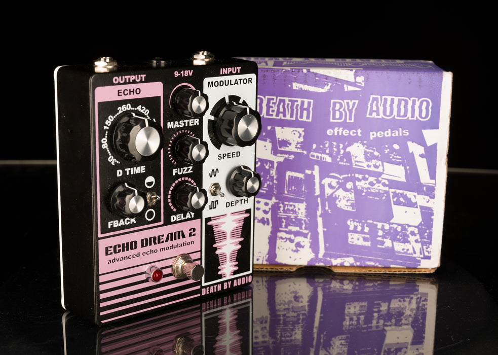 2 delay pedals Used Death By Audio Echo Dream 2 Delay Pedal With Box
