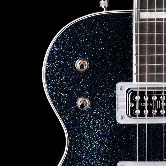 Gretsch Custom Shop Masterbuilt Gonzalo Madrigal G6128CS 1959 Duo Jet NOS Black Holoflake With Case