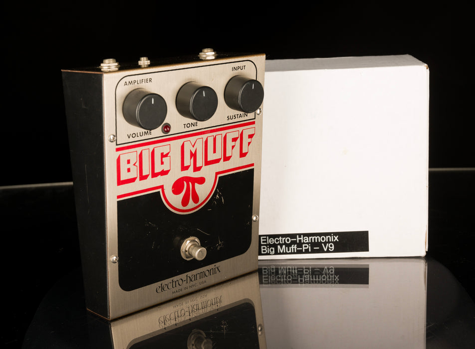 fuzz pedal big muff Used Electro-Harmonix Big Muff PI Fuzz Pedal With Box — Truetone Music