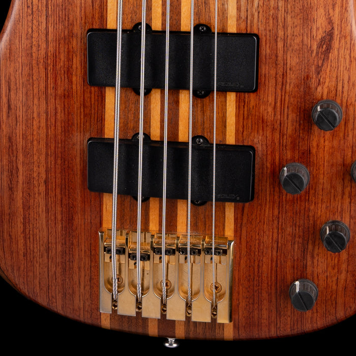Pre-Owned 1998-99 Peavey Cirrus 5-String Bass Bubinga Natural with OHSC