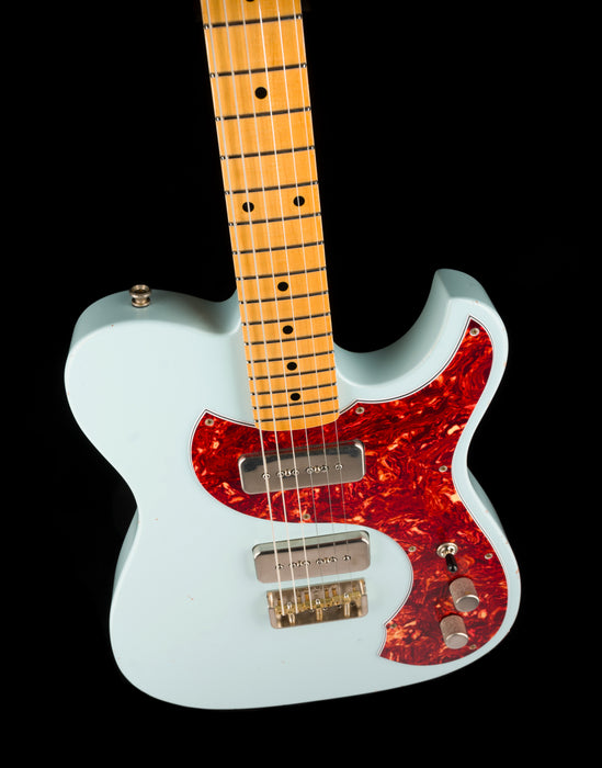 Fano Oltre TC6 Medium Distress Sonic Blue With Gig Bag