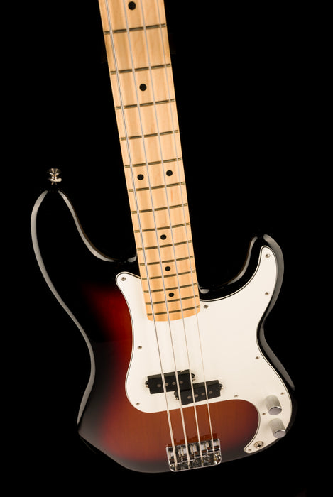 Used Fender Player Precision Bass Maple 3-Tone Sunburst With OHSC